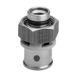 Viega Sanfix P Anschlussverschraubung mit SC-Contur 2119, d. 16mm, Rotguss... VIEGA-304959 4015211304959 (Abb. 1)