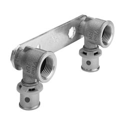 Viega Sanfix P Montageeinheit mit SC-Contur 2124.2, d. 16mm x Rp 1/2", Rotguss... VIEGA-310622 4015211310622 (Abb. 1)