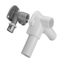 Viega Sanfix P Doppelwandscheibe mit SC-Contur 2125.4, d. 16mm x Rp 1/2" x 16mm, Rotguss... VIEGA-303648 4015211303648 (Abb. 1)