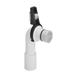 Viega Ablaufbogen 90 Grad 2125.9, DN 40/50, Kunststoff, Weiß... VIEGA-329730 4015211329730 (Abb. 1)