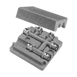 Viega Sanfix P Kreuzungs-T-Stück mit SC-Contur 2149, d. 20x20x20mm, Messing... VIEGA-409319 4015211409319 (Abb. 1)