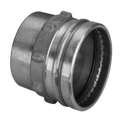 Viega Sanpress XL Übergangsstück 2211XL, d. 76,1mm x R 2 1/2", Rotguss... VIEGA-350659 4015211350659 (Abb. 1)