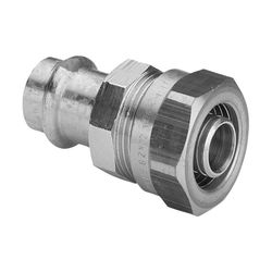 Viega Sanpress Übergangsverschraubung mit SC-Contur 2213, 16x15mm, Rotguss... VIEGA-288068 4015211288068 (Abb. 1)