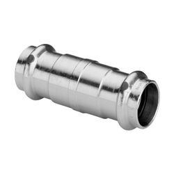 Viega Sanpress Schiebemuffe mit SC-Contur 2215.5, d. 22mm, Siliziumbronze... VIEGA-119041 4015211119041 (Abb. 1)