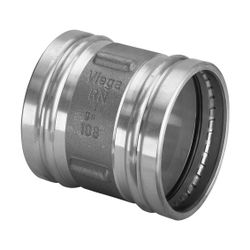 Viega Sanpress XL Muffe mit SC-Contur 2215XLLF, labs-frei, 76,1mm, Rotguss... VIEGA-432553 4015211432553 (Abb. 1)