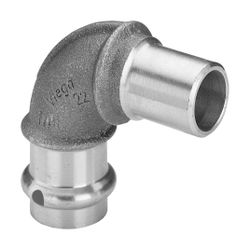 Viega Sanpress Bogen I/A 90 Grad mit SC-Contur 2216.1, d. 18mm, Rotguss... VIEGA-281298 4015211281298 (Abb. 1)