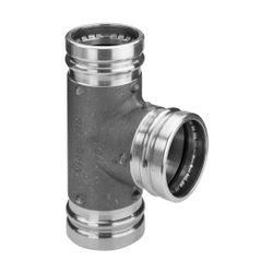 Viega Sanpress XL T-Stück mit SC-Contur 2218XL, d. 88,9x76,1x88,9mm, Rotguss... VIEGA-354411 4015211354411 (Abb. 1)