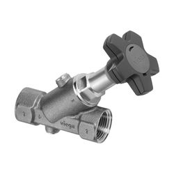 Viega Easytop KRV-Schrägsitzventil 2230.92, DN 32, Siliziumbronze... VIEGA-756789 4015211756789 (Abb. 1)