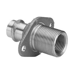 Viega Sanpress Wanddurchführung mit SC-Contur 2232.3, d. 15mm x Rp 1/2" x G 3/4", Länge 3... VIEGA-325060 4015211325060 (Abb. 1)