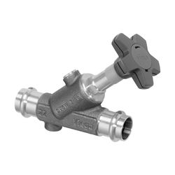 Viega Schrägsitzventil mit SC-Contur Easytop 2237.5, DN 15, d. 15mm, Rotguss... VIEGA-756864 4015211756864 (Abb. 1)