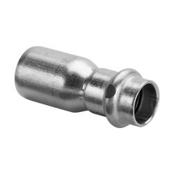 Viega Sanpress Inox LF Reduzierstück I/A mit SC-Contur 2315.1LF, labs-frei, 35x22mm... VIEGA-666392 4015211666392 (Abb. 1)
