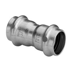 Viega Sanpress Inox Muffe mit SC-Contur 2315, d. 22mm, Edelstahl... VIEGA-436179 4015211436179 (Abb. 1)