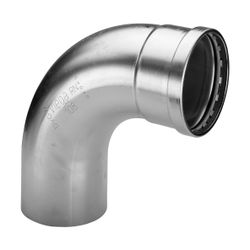 Viega Sanpress Inox XL-Bogen I/A 2316.1XL, d. 76,1mm, Stahl nichtrostend... VIEGA-482626 4015211482626 (Abb. 1)