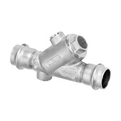 Viega Easytop Inox Rückflussverhinderer mit SC-Contur 2339.4, DN 15, d. 18mm, Stahl nicht... VIEGA-758004 4015211758004 (Abb. 1)