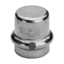 Viega Profipress Verschlusskappe mit SC-Contur 2456, d. 15mm, Kupfer... VIEGA-349301 4015211349301 (Abb. 1)