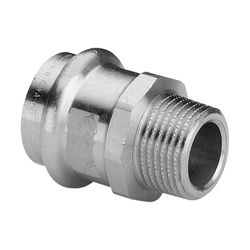Viega Profipress G Übergangsstück mit SC-Contur 2611 für Gas, d. 54mm x R 2", Rotguss... VIEGA-346362 4015211346362 (Abb. 1)