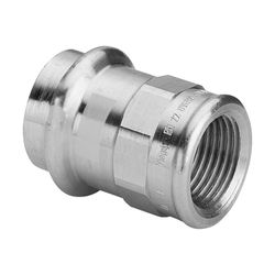 Viega Profipress G Übergangsstück mit SC-Contur 2612 für Gas, d. 28mm x Rp 1", Rotguss... VIEGA-346430 4015211346430 (Abb. 1)