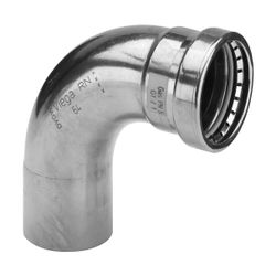 Viega Profipress G XL Bogen I/A 90 Grad 2616.1XL für Gas, d. 64mm, Kupfer... VIEGA-577926 4015211577926 (Abb. 1)