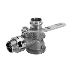 Viega Gaszähler-Kugeleckhahn 2644T in 28mm Messing... VIEGA-632748 4015211632748 (Abb. 1)