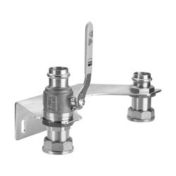 Viega Profipress G-Montageeinheit mit SC-Contur für Zweistutzengaszähler 2648, d. 28mm, M... VIEGA-615260 4015211615260 (Abb. 1)