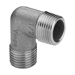 Viega Winkel 90 Grad 3091, R 1/2" x R 1/2", Rotguss... VIEGA-317973 4015211317973 (Abb. 1)