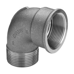 Viega Bogen 90 Grad 3092, R 1/2" x Rp 1/2", Rotguss... VIEGA-264024 4015211264024 (Abb. 1)