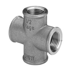 Viega Kreuzstück 3180, Rp 1", Rotguss... VIEGA-320638 4015211320638 (Abb. 1)
