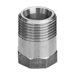Viega Reduziernippel 3243 mit Mehrkant und Innenkonus, G 3/4" x Rp 1/2", Rotguss... VIEGA-441494 4015211441494 (Abb. 1)