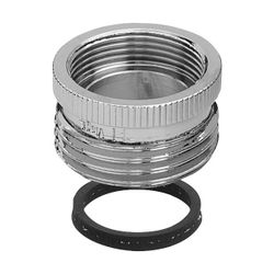 Viega Übergangsnippel 3251, G 3/4" x M22 x 1mm, Rotguss verchromt... VIEGA-448295 4015211448295 (Abb. 1)