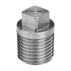 Viega Stopfen 3291 mit Vierkant ohne Rand, R 1 1/4", Rotguss... VIEGA-268237 4015211268237 (Abb. 1)