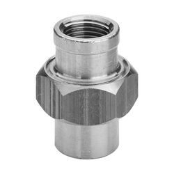 Viega Rohrverschraubung 3340 konischdichtend, Rp 1 1/2", Rotguss... VIEGA-446970 4015211446970 (Abb. 1)