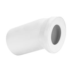 Viega WC-Anschlussbogen 22,5 Grad, 3813, DN 100 x 150mm Kunststoff, Weiß... VIEGA-101855 4015211101855 (Abb. 1)