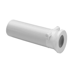 Viega WC-Anschlussstutzen 3815.5, DN 100, Länge 400mm, Kunststoff, Weiß-Alpin... VIEGA-134969 4015211134969 (Abb. 1)