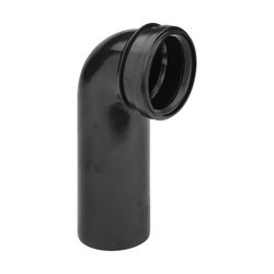 Viega WC-Anschlussbogen 90 Grad, 3816, DN 100, 110/110/300/85mm, Kunststoff, Schwarz... VIEGA-107048 4015211107048 (Abb. 1)