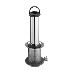 Viega Standrohrventil 45.1, G 1 1/2" x 70x40x120mm, Messing verchromt... VIEGA-103989 4015211103989 (Abb. 1)