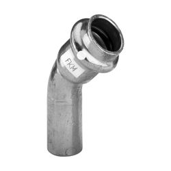Viega Profipress S Bogen I/A 45 Grad mit SC-Contur 4526.1, d. 35mm, Kupfer... VIEGA-628390 4015211628390 (Abb. 1)