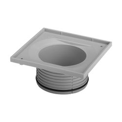 Viega Aufsatzrahmen 4912.2, 150x150mm, Kunststoff, Grau... VIEGA-534493 4015211534493 (Abb. 1)