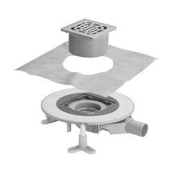 Viega Advantix Bodenablauf Top 4914.21, DN 50, Kunststoff, Grau... VIEGA-669263 4015211669263 (Abb. 1)