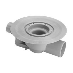 Viega Advantix Badablauf 4921.66, 40x70mm, Kunststoff, Grau... VIEGA-284626 4015211284626 (Abb. 1)