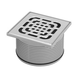 Viega Aufsatz 4922.5, 150x150mm, Kunststoff, Grau... VIEGA-555498 4015211555498 (Abb. 1)