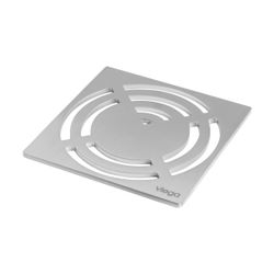 Viega Rost 4929.3, 150x150mm, Edelstahl matt-vernickelt... VIEGA-492342 4015211492342 (Abb. 1)