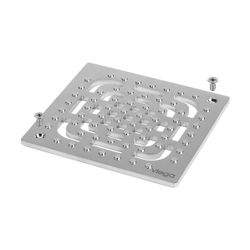 Viega Rost 4933.61, 143x143mm, Edelstahl, rutschhemmend... VIEGA-560768 4015211560768 (Abb. 1)