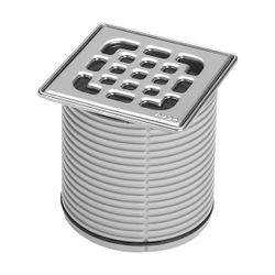 Viega Aufsatz 4934.2, 100x100mm, Kunststoff, Grau... VIEGA-555191 4015211555191 (Abb. 1)