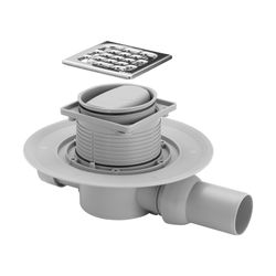 Viega Advantix Badablauf 4936.2, Kunststoff mit Kunststoff-Rahmen... VIEGA-583217 4015211583217 (Abb. 1)