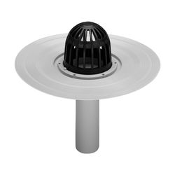 Viega Advantix Balkon-/Terrassenablauf 4946.2, DN 100, Kunststoff, Grau... VIEGA-626990 4015211626990 (Abb. 1)