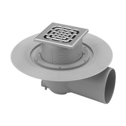 Viega Bodenablauf 4955.1, DN 70, Kunststoff, Grau... VIEGA-557164 4015211557164 (Abb. 1)