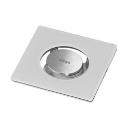 Viega Designrost, 4976.10, d. 100mm, Edelstahl... VIEGA-617127 4015211617127 (Abb. 1)