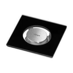 Viega Designrost, 4976.11, d. 100mm, Edelstahl... VIEGA-617141 4015211617141 (Abb. 1)