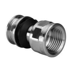 Viega Raxofix Übergangsstück mit SC-Contur 5312, d. 16mm x Rp 1/2", Siliziumbronze... VIEGA-646158 4015211646158 (Abb. 1)