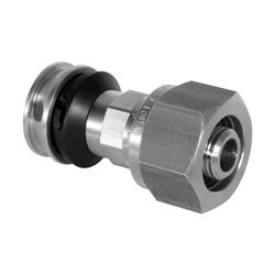 Viega Raxofix Übergangsstück mit SC-Contur 5313.8, 16x2,2x16x2,2mm, Siliziumbronze... VIEGA-712341 4015211712341 (Abb. 1)